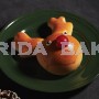 麋鹿造型牛奶麵包