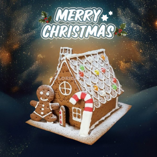 DIY彩繪餅乾-薑餅屋 *限門市自取*