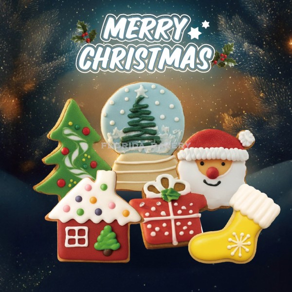 聖誕限定彩繪餅乾自由配