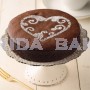 6" 72% Couverture Chocolate Cake (Flourless)