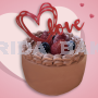4” Chocolate  Valentine’s Cake＊STORE PICKUP ONLY＊
