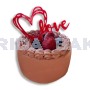 4” Chocolate  Valentine’s Cake＊STORE PICKUP ONLY＊