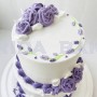 2 Tier Decorated Cake -European style A