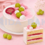 6" Raspbrerry Mascarpone Cake ＊Store Pickup Only＊