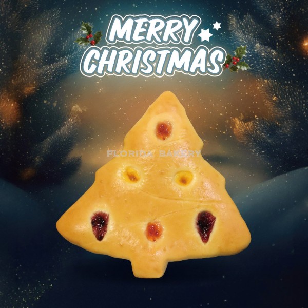 Christmas tree Bread