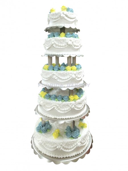5 Tier Decorated Cake B