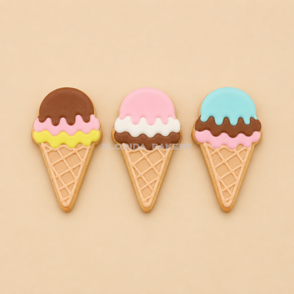 【Artisan Cookies】Ice Cream Cone