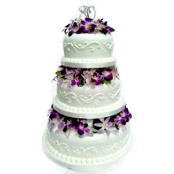 3 Tier Decorated Cake -European style A