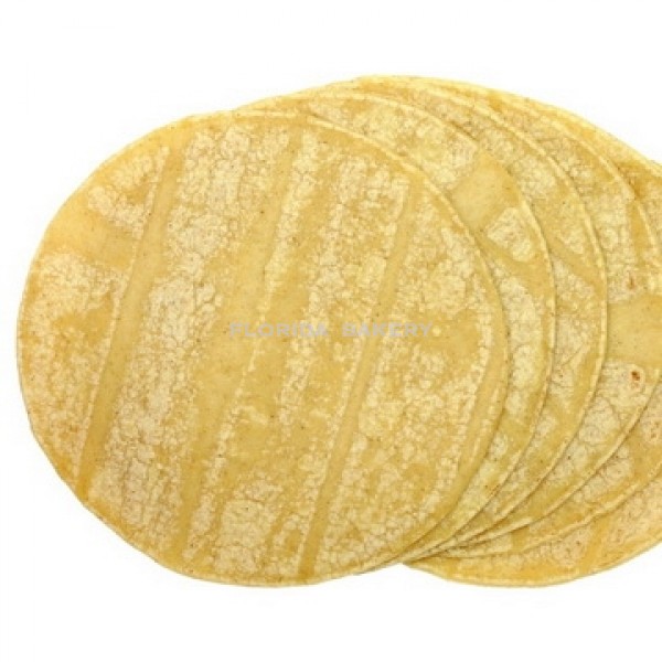 6" Yellow Corn Tortilla