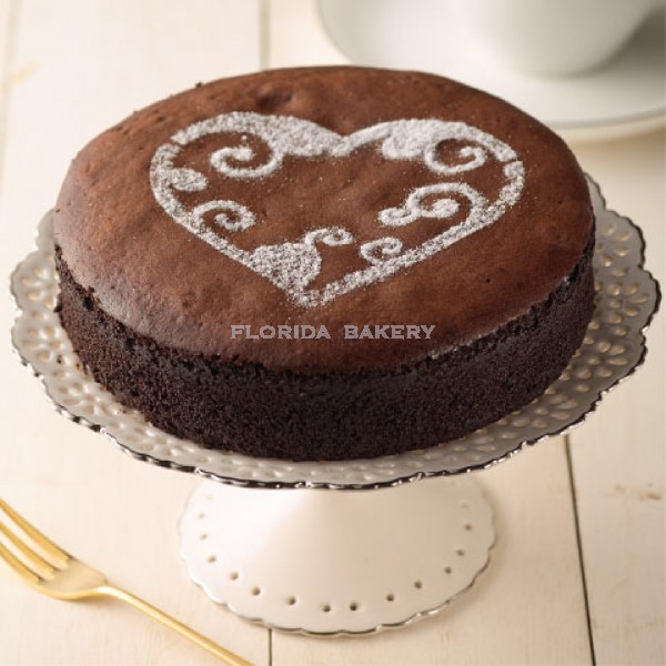 6" 72% Couverture Chocolate Cake (Flourless)