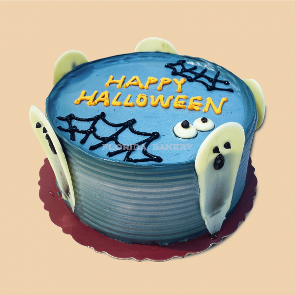 6“ ghostparty cake