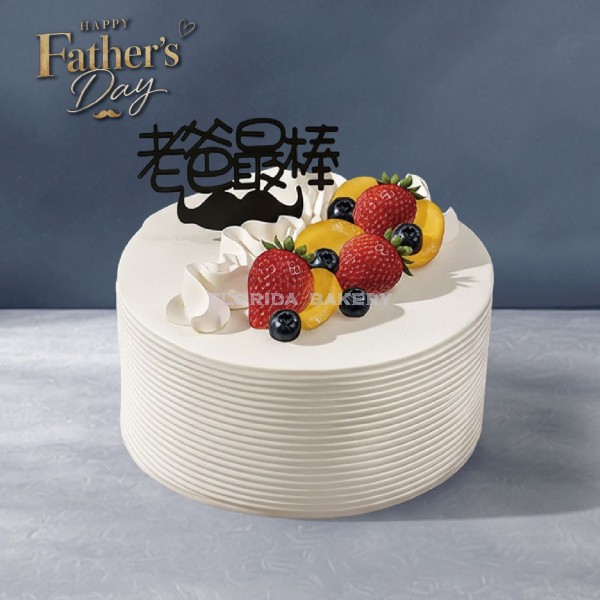 6”Mixed Fruit Vanilla Cake  ＊Store Pickup Only＊