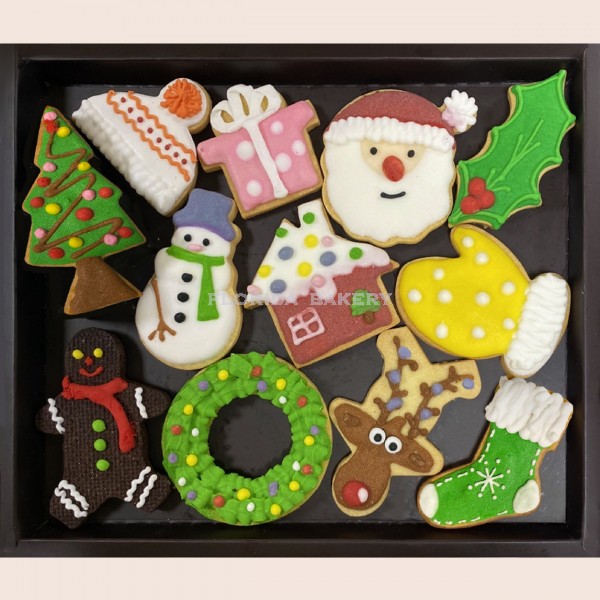 Christmas Artisan Cookies Gift Box