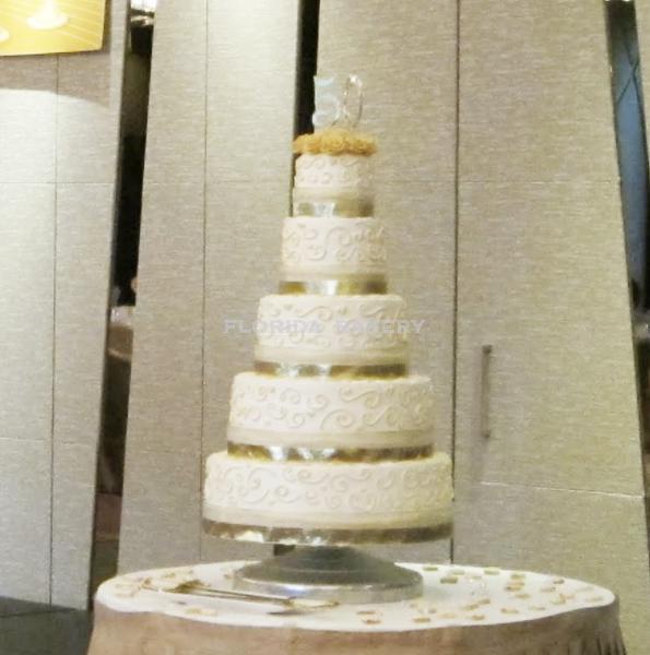 5 Tier Decorated Cake -European style A
