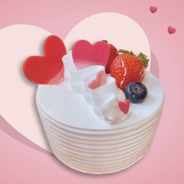 4” Strawberry SweetHeart (Vanilla)＊STORE PICKUP ONLY＊