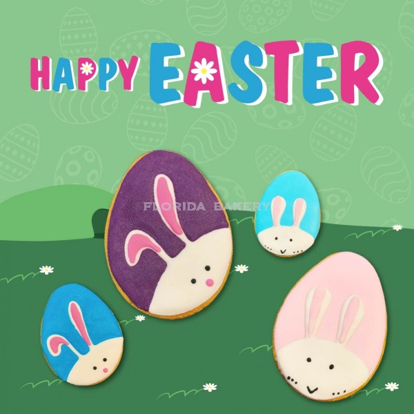 【Artisan Cookies】-Easter Day rabbit