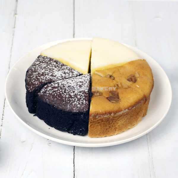 6" Assorted Sliced Cake