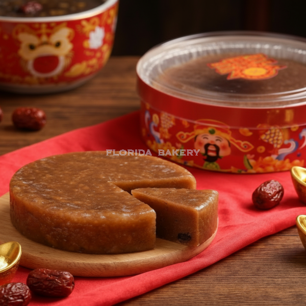 Baked Sweet Rice Cake-adzuki paste