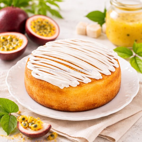 6" Passion Fruit-Pound Cake