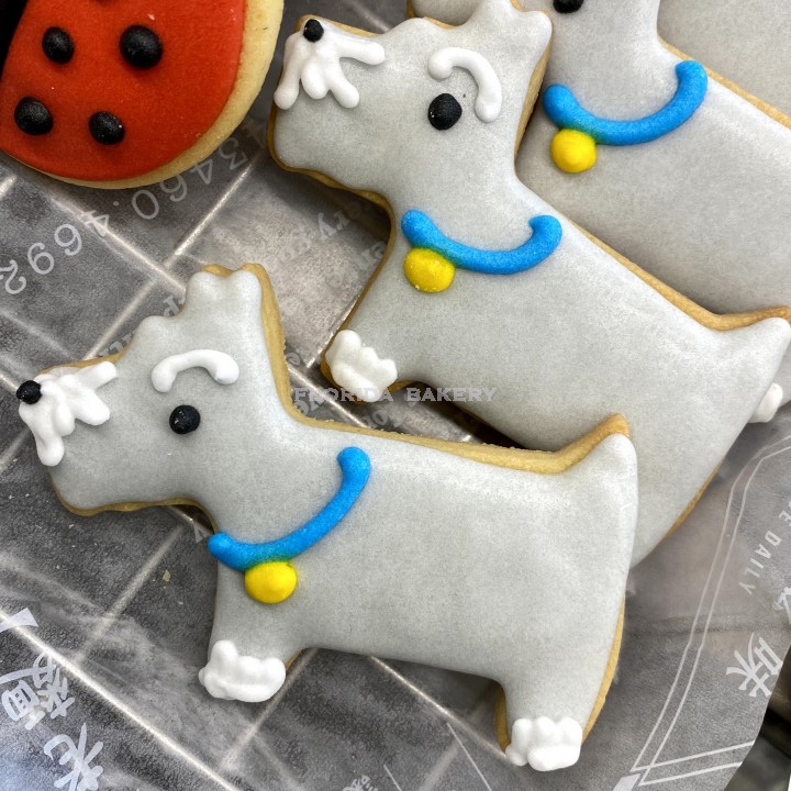 Schnauzer cookies top